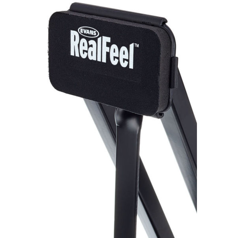 EVANS RFBASS RealFeel Folding Bass Pedal Practice Pad