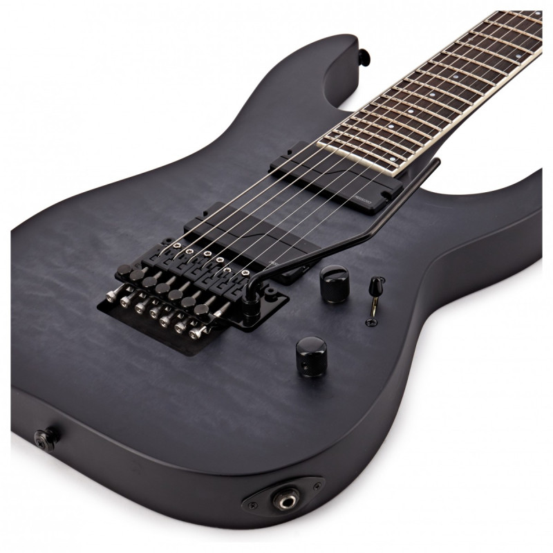 LTD M-1007 (See Thru Black Sunburst Satin)