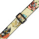 LEVY'S MP2TAT-005 2 Tattoo Series Poly Guitar Strap - Old School Ремень для гитары