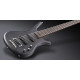 WARWICK Teambuilt Pro Series Corvette Ash, 5-String, A/A, (Nirvana Black Transparent Satin) Бас-гітара