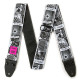 DUNLOP ILD11 ILOVEDUST ROBOT HEART STRAP Ремінь для гітари
