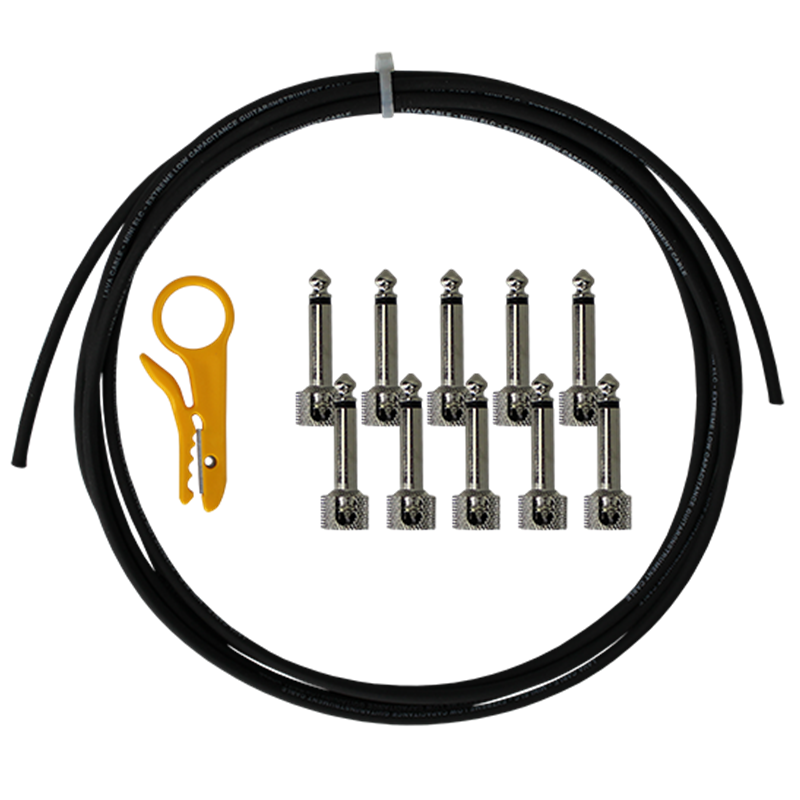 LAVA CABLE LCPBKTR Solder-Free Pedal Board Kit Інструментальний кабель