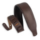 LEVY'S M26PD-DBR_DBR CLASSICS SERIES PADDED TWO-TONE GUITAR STRAP (DARK BROWN) Ремінь для гітари