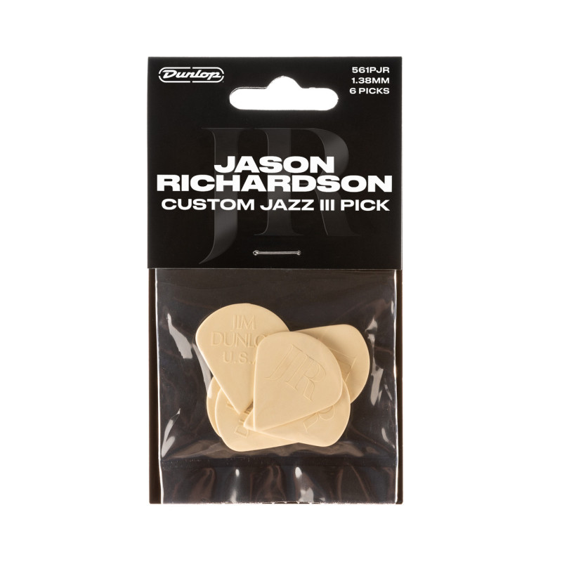 DUNLOP JASON RICHARDSON CUSTOM JAZZ III PICK Медіатори