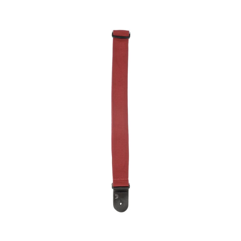 D`ADDARIO PWS101 POLYPRO GUITAR STRAP (RED)