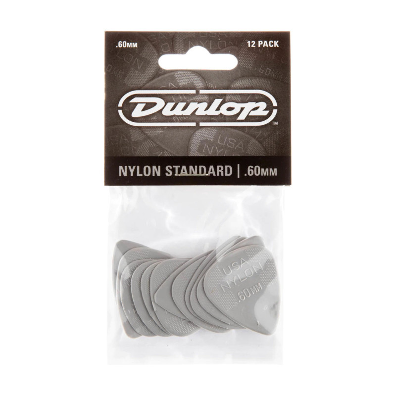 DUNLOP NYLON STANDARD PICK .60MM Медіатори