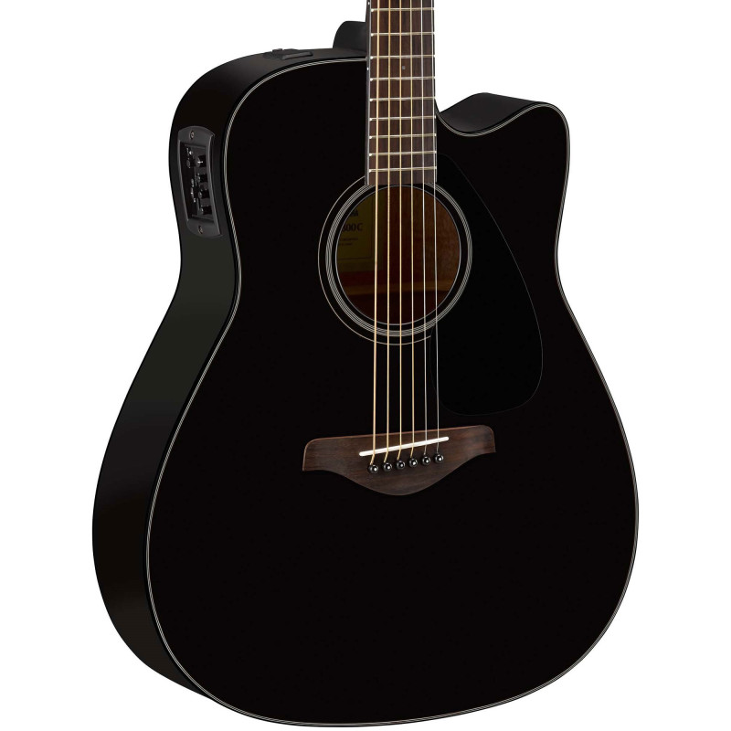 YAMAHA FGX800C (Black) Електро-акустична гітара