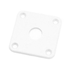 PAXPHIL DR-002 WH JACK PLATE LES PAUL PLASTIC (WHITE)