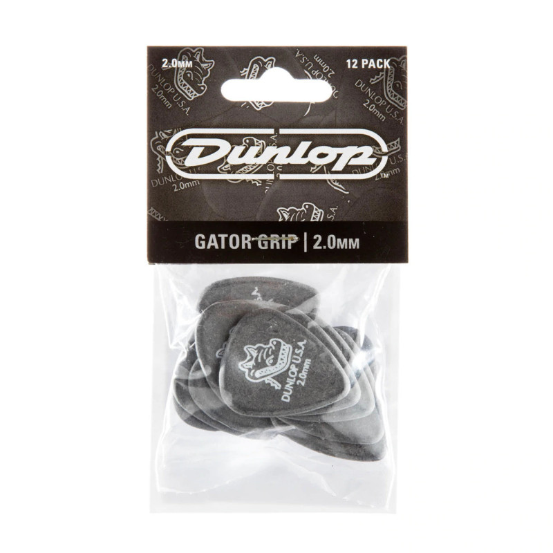 DUNLOP GATOR GRIP PICK 2.0MM Медіатори