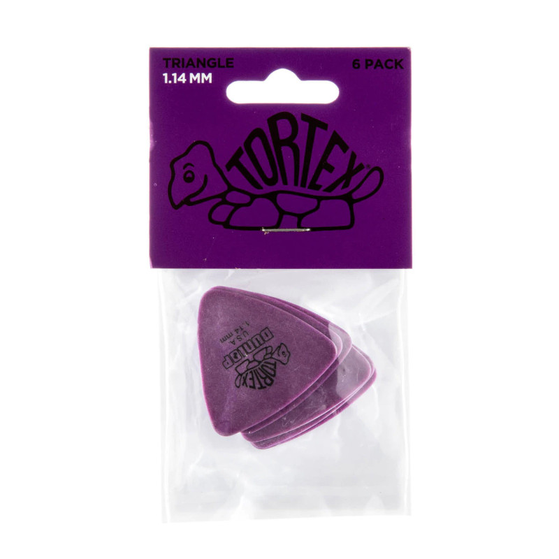 DUNLOP TORTEX TRIANGLE PICK 1.14MM Медіатори