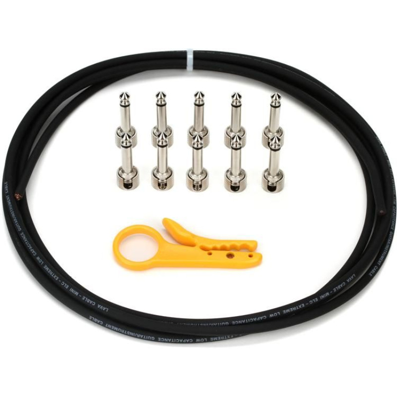 LAVA CABLE LCPBKTR Solder-Free Pedal Board Kit Інструментальний кабель
