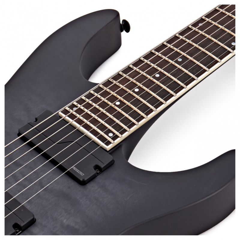 LTD M-1007 (See Thru Black Sunburst Satin)