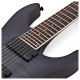 LTD M-1007 (See Thru Black Sunburst Satin)