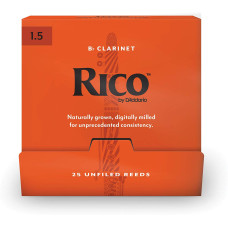 D'ADDARIO Rico - Bb Clarinet #1.5 - 25 Box