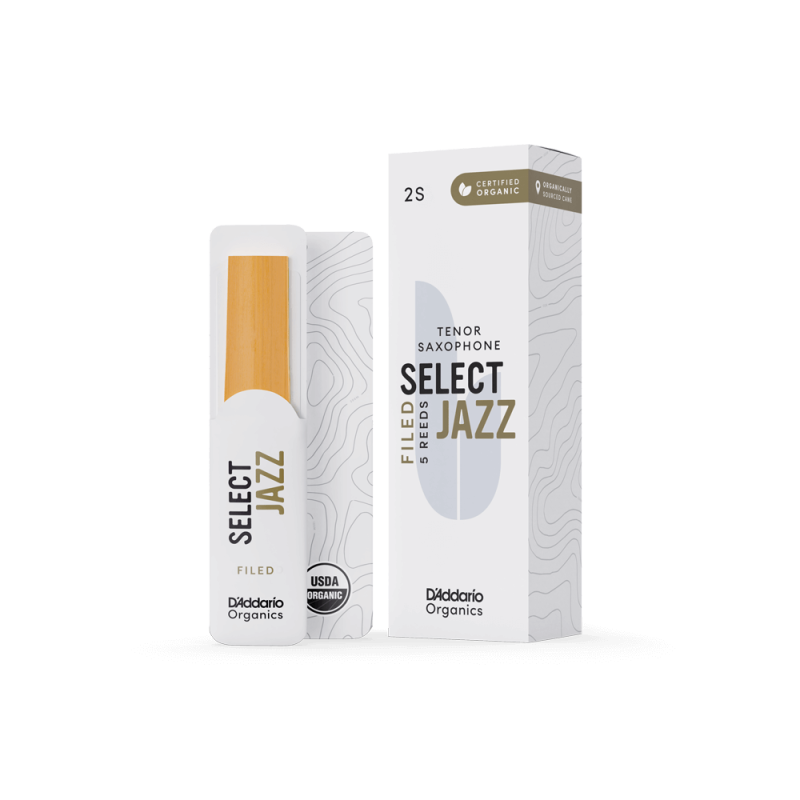 D`ADDARIO Organic Select Jazz - Tenor Sax Filed 2S - (1 шт)