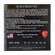 DR STRINGS BLACK BEAUTIES Electric - Big Heavy (10-52) Струни для електрогітари