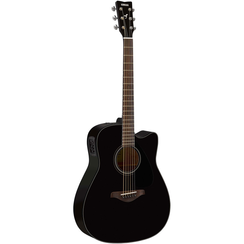 YAMAHA FGX800C (Black) Електро-акустична гітара