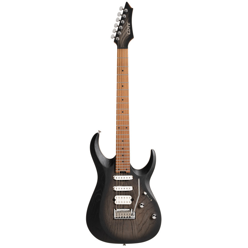 CORT X700 TRIALITY (OPEN PORE BLACK BURST) Електрогітара