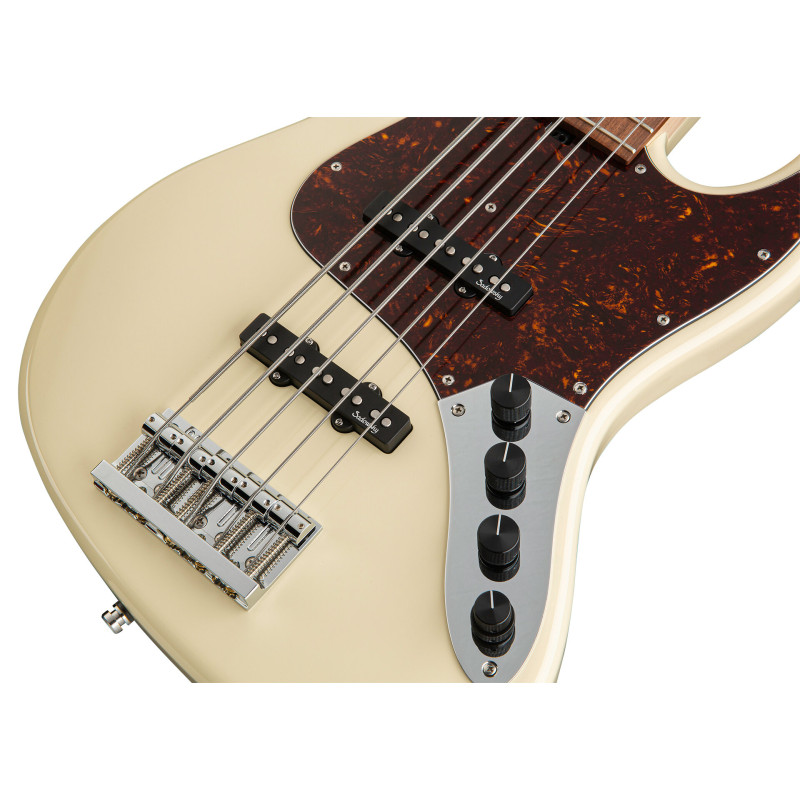 SADOWSKY MetroLine 21-Fret Vintage J/J Bass, Alder, 5-String (Solid Olympic White High Polish) Бас-гітара