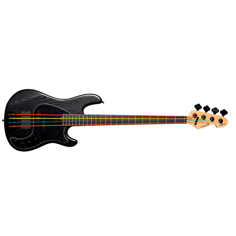 DR STRINGS NEON Multi-Color Bass - Medium (45-105) Струни для бас-гітари