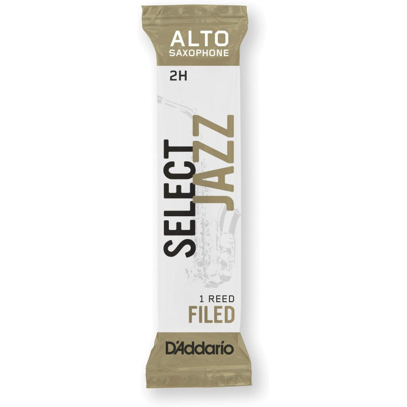 D'ADDARIO Select Jazz - Alto Sax Filed 2H (1шт)