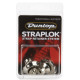 DUNLOP SLS1501N STRAPLOK STRAP RETAINERS TRADITIONAL - NICKEL
