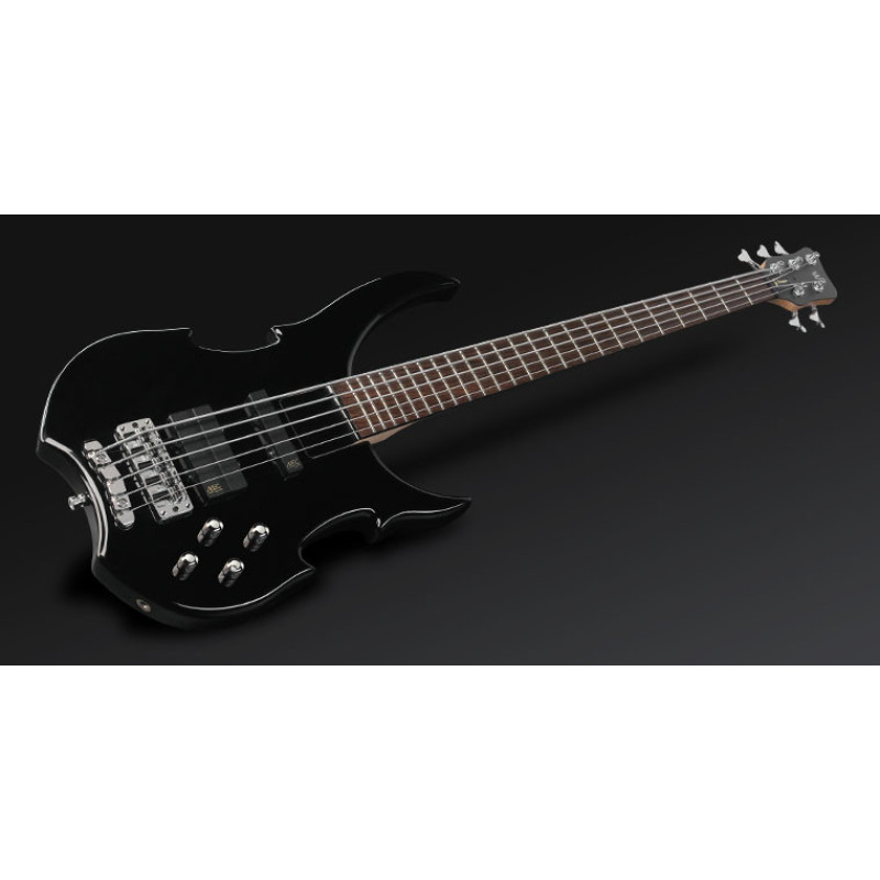 WARWICK RockBass Vampyre, 5-String (Solid Black High Polish) Бас-гітара