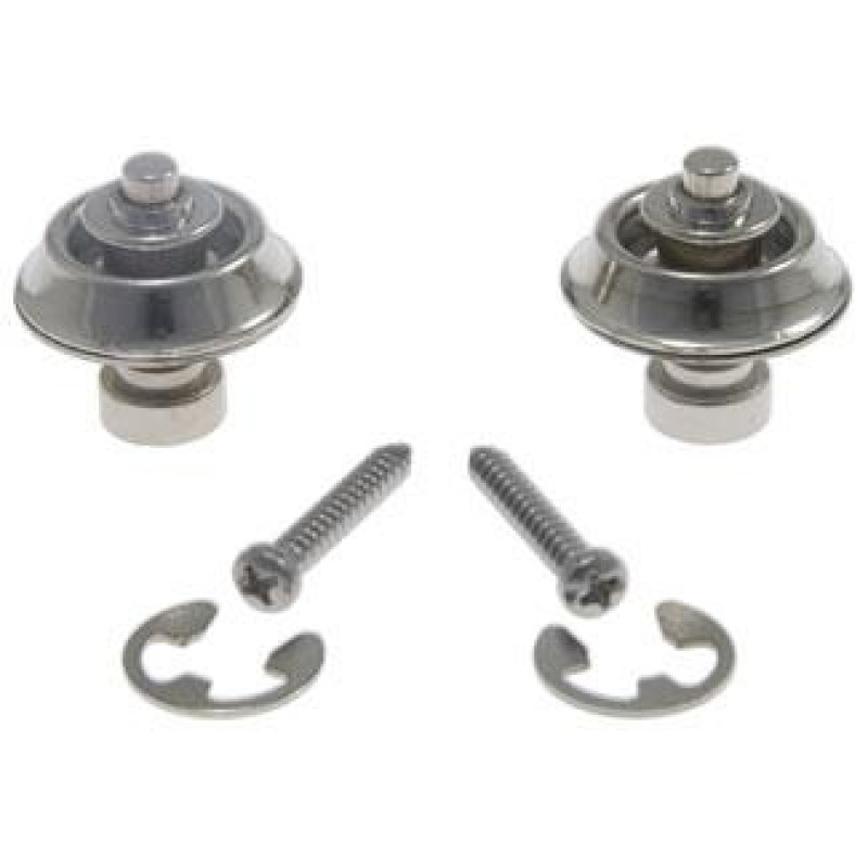 DUNLOP SLS1501N STRAPLOK STRAP RETAINERS TRADITIONAL - NICKEL