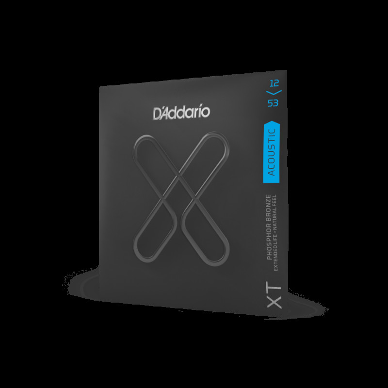 D‘ADDARIO XTAPB1253 XT PHOSPHOR BRONZE LIGHT (12-53) Струни для акустичної гітари