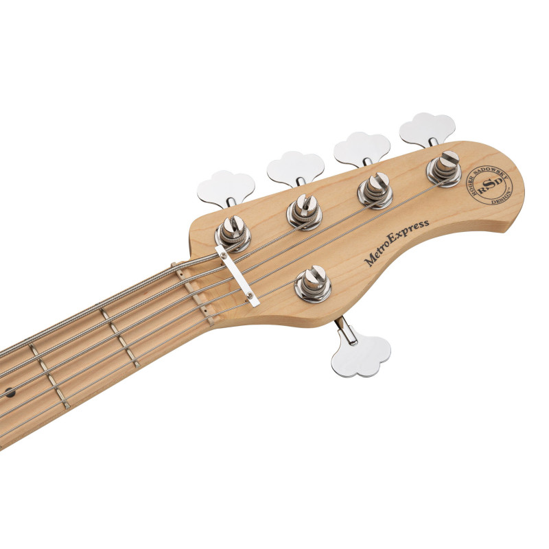 SADOWSKY MetroExpress 21-Fret Vintage J/J Bass, Maple, 5-String (Tobacco Burst) Бас-гітара