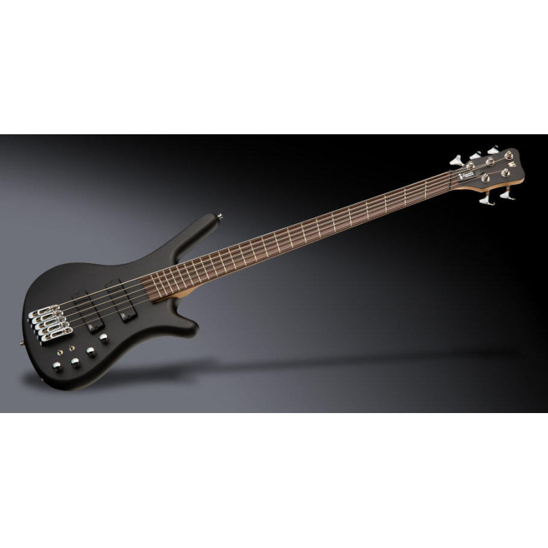WARWICK RockBass Corvette Multiscale, 5-String (Solid Black Satin) Бас-гітара