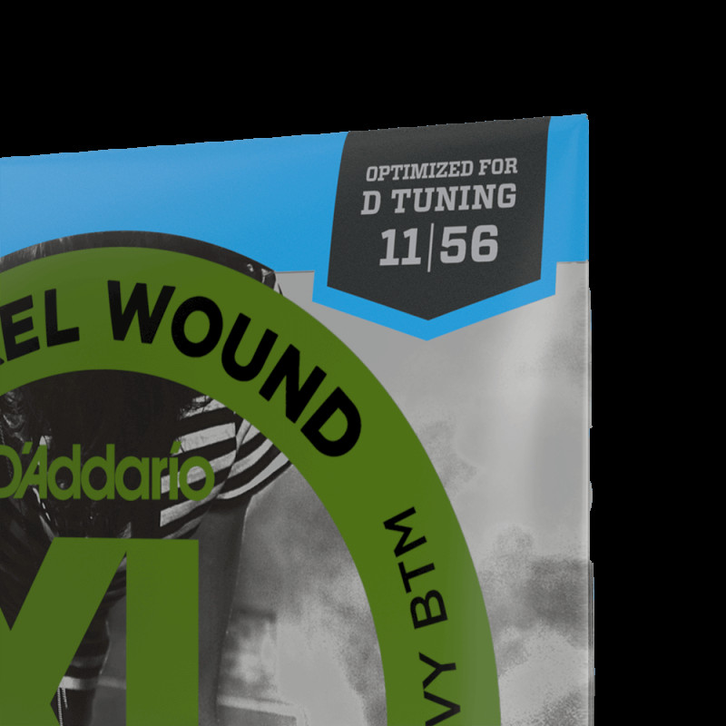 D‘ADDARIO EXL117 XL NICKEL WOUND MEDIUM TOP / EXTRA HEAVY BOTTOM (11-56) Струни для електрогітари
