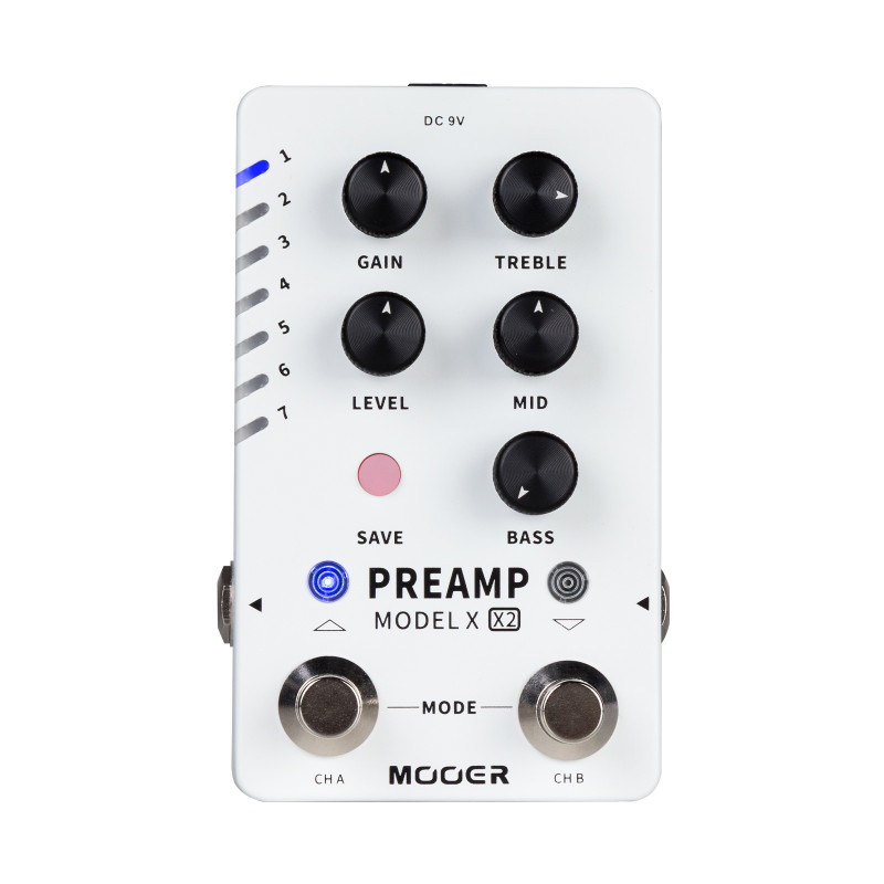 MOOER PREAMP MODEL X2 Педаль ефектів