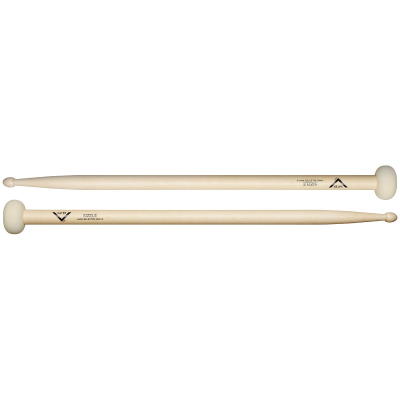 VATER SIZZLE TIMPANI, DRUMSET & CYMBAL MALLET Палички для літавр+барабанні