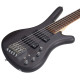 WARWICK RockBass Corvette Multiscale, 5-String (Solid Black Satin) Бас-гітара
