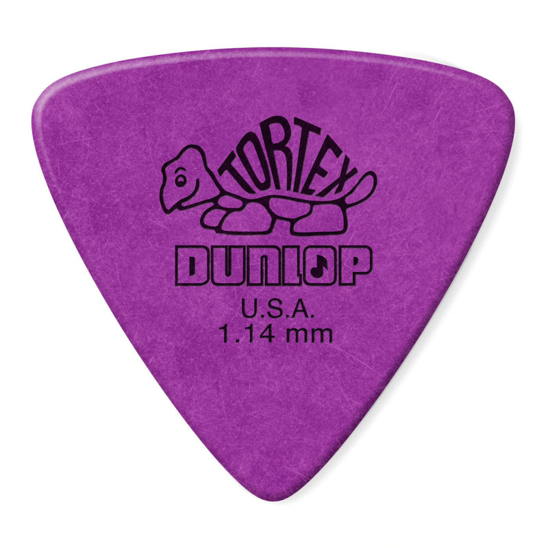DUNLOP TORTEX TRIANGLE PICK 1.14MM Медіатори