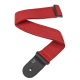D`ADDARIO PWS101 POLYPRO GUITAR STRAP (RED)