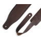 LEVY'S M26PD-DBR_DBR CLASSICS SERIES PADDED TWO-TONE GUITAR STRAP (DARK BROWN) Ремінь для гітари