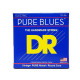 DR STRINGS PURE BLUES Electric Guitar Strings - Medium (10-46) Струни для електрогітари