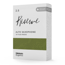 D'ADDARIO Organic Reserve - Alto Sax #2.5 - 10 Box