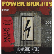 THOMASTIК Комплект струн Thomastik Power-Brights Regular Bottom (soft) для електро-гітари Струни для електрогітари