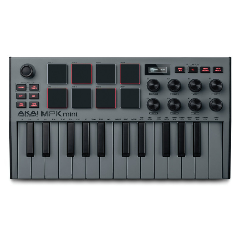 AKAI MPK Mini MK3 Grey MIDI клавіатура 