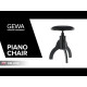 Стілець для клавішних GEWA Deluxe Black High Gloss