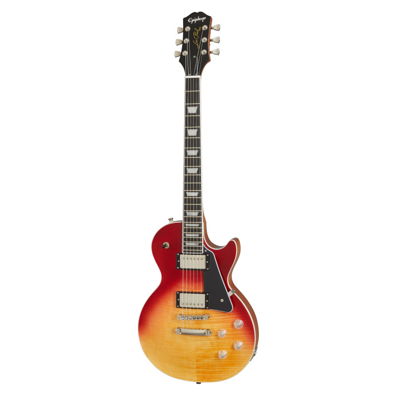EPIPHONE Les Paul Modern Figured Magma Orange Fade Электрогитара
