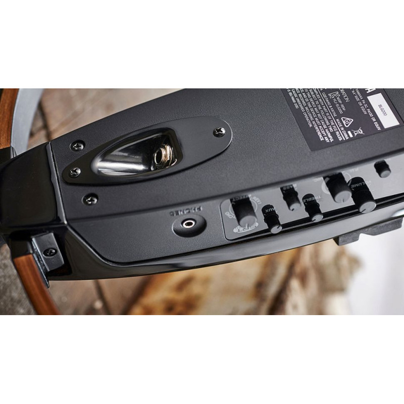 YAMAHA SLG200S (Translucent Black) Silent-гітара