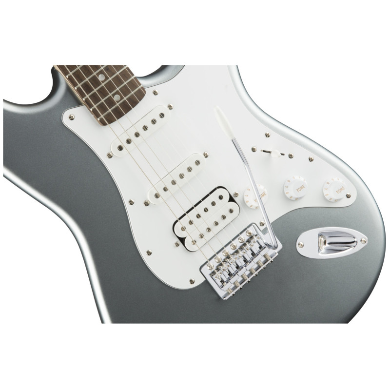 SQUIER by FENDER AFFINITY STRAT HSS LRL SLICK SILVER Электрогитара