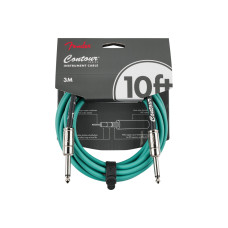 FENDER CABLE CONTOUR SERIES 10' SHERWOOD GREEN Кабель інструментальний