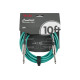 FENDER CABLE CONTOUR SERIES 10' SHERWOOD GREEN Кабель інструментальний