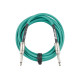 FENDER CABLE CONTOUR SERIES 10' SHERWOOD GREEN Кабель інструментальний