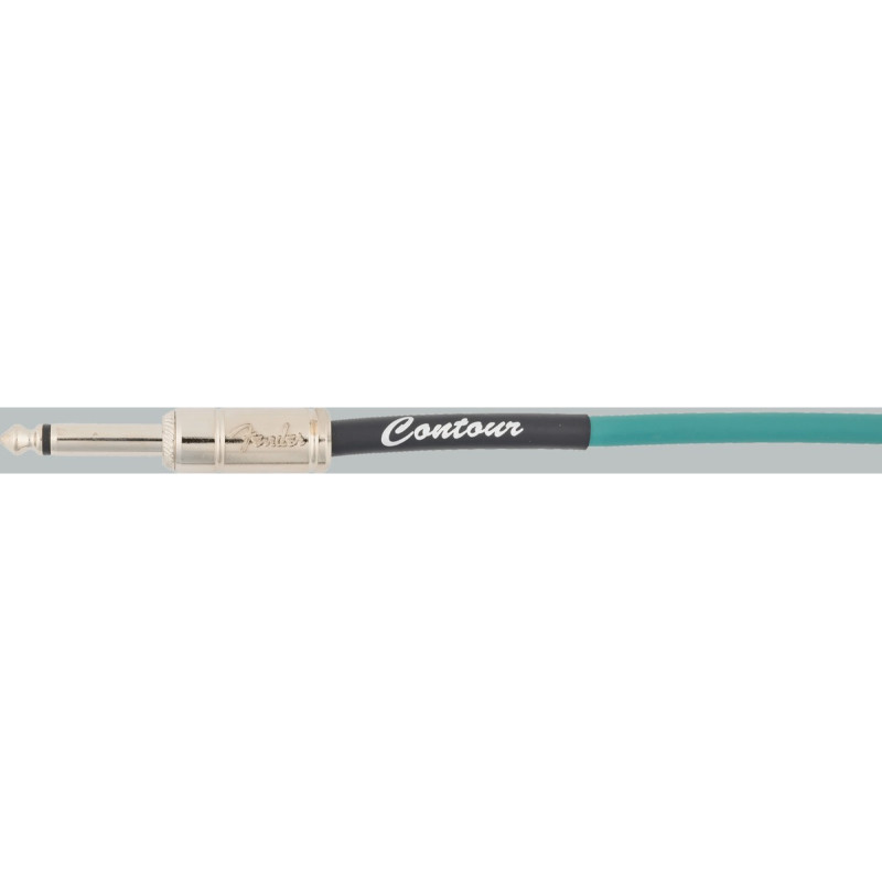 FENDER CABLE CONTOUR SERIES 10' SHERWOOD GREEN Кабель інструментальний